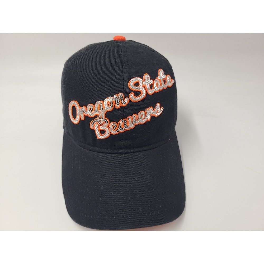 Women Oregon State University Beavers Sequins New Era 9Forty Strapback Hat Cap
